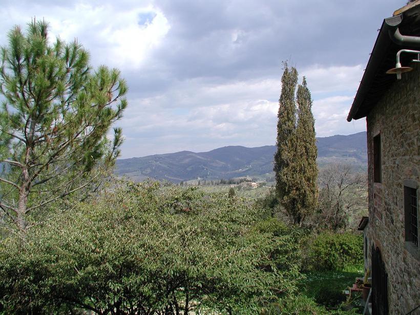 Апартаменты Agriturismo Podere La Casa Панцано Экстерьер фото