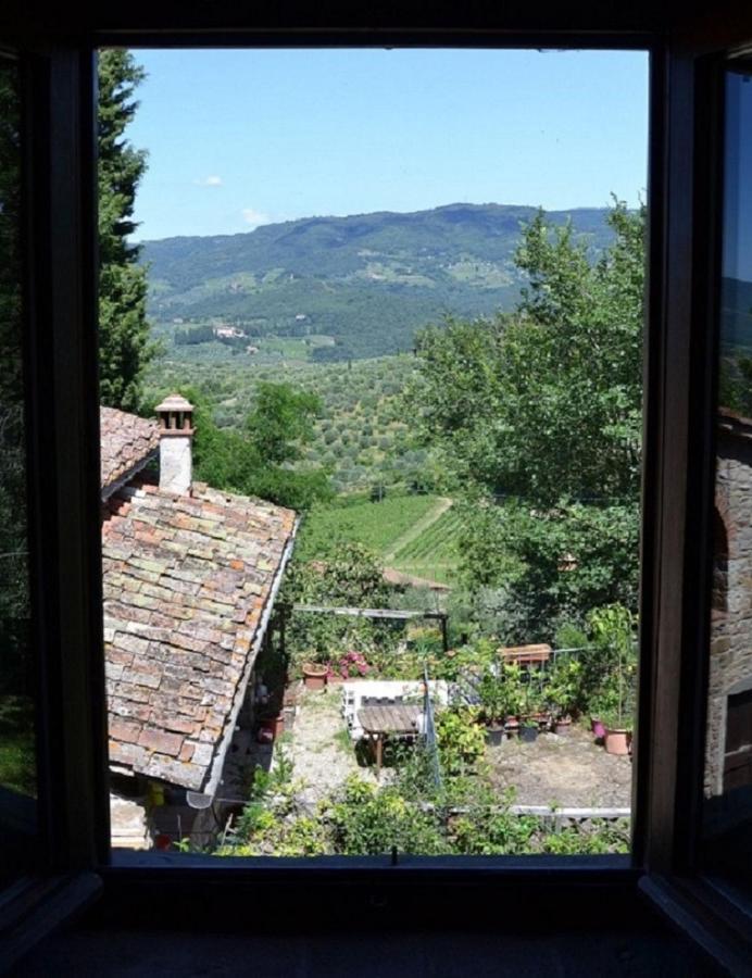 Апартаменты Agriturismo Podere La Casa Панцано Экстерьер фото
