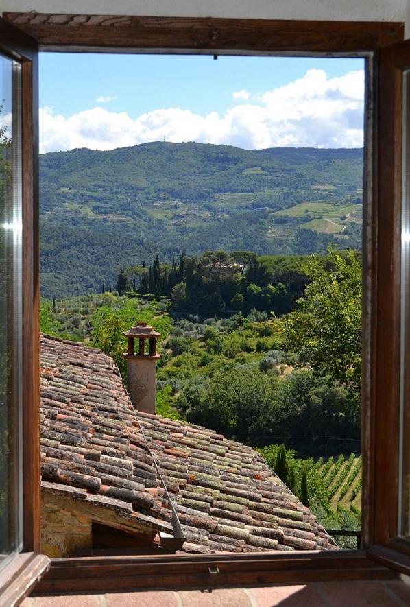 Апартаменты Agriturismo Podere La Casa Панцано Экстерьер фото