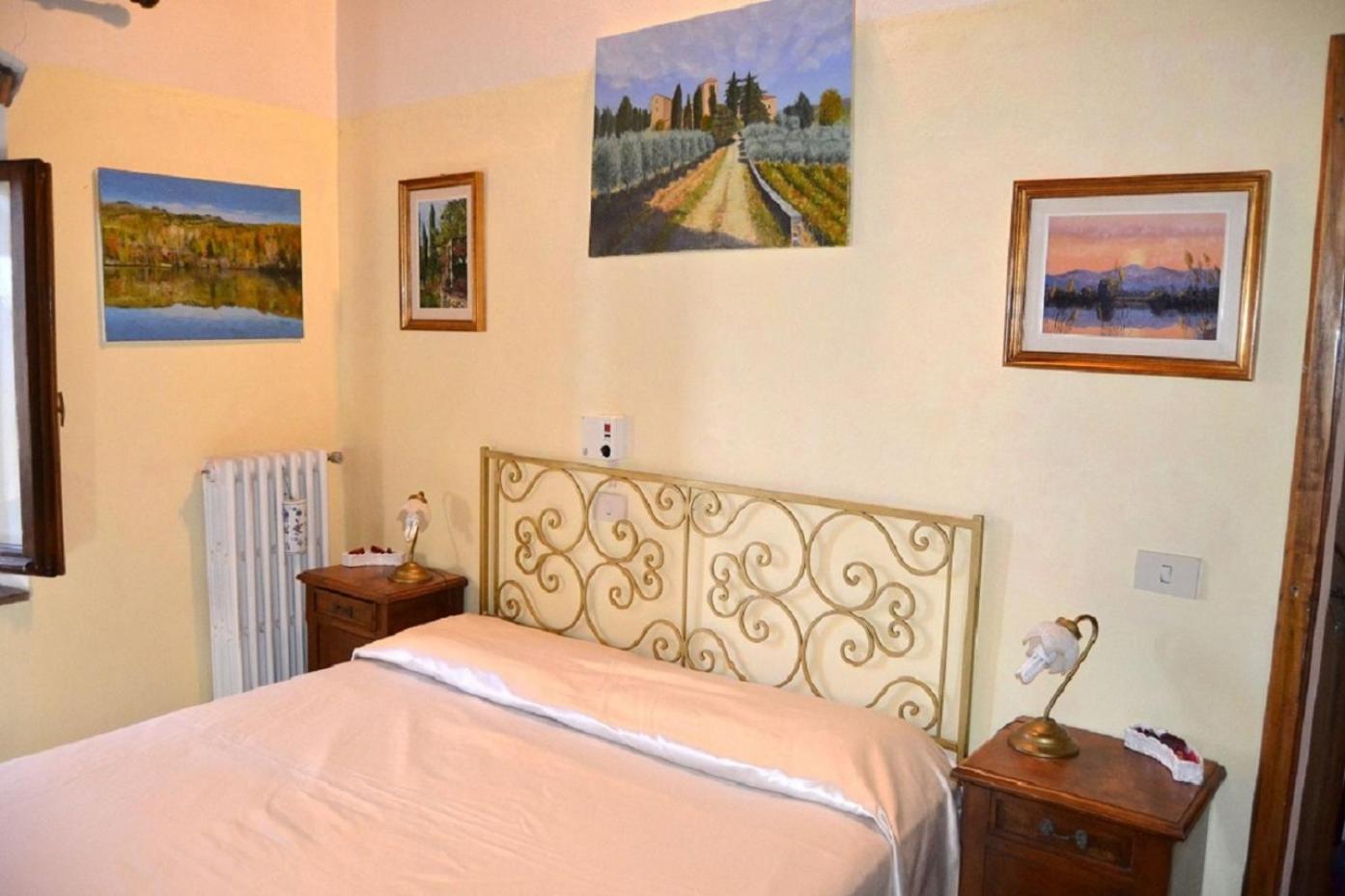Апартаменты Agriturismo Podere La Casa Панцано Экстерьер фото